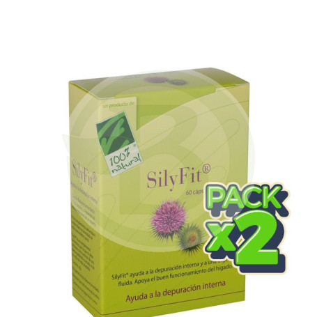 Pack 2x Silyfit 60 Cápsulas 100% Natural