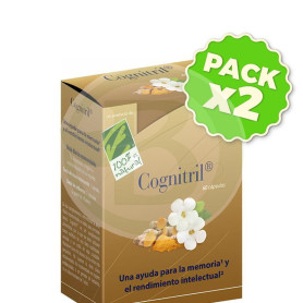 Pack 2x Cognitril 60 Cápsulas 100% Natural