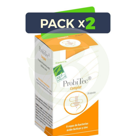 Pack 2x Probitec Compet 30 Cápsulas 100% Natural