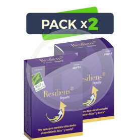 Pack 2x Resiliens Deporte 30 Cápsulas 100% Natural