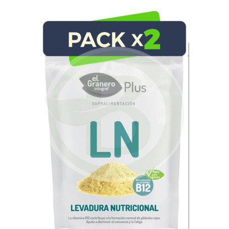 Pack 2x Levadura Nutricional con B12 150Gr. Granero