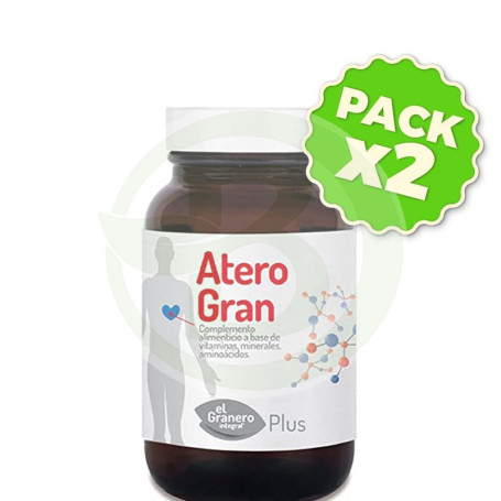 Pack 2x Aterogran Plus 270 Cápsulas Granero