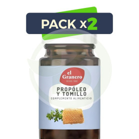 Pack 2x Propoleo y Tomillo 60 Capsulas Granero