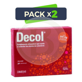 Pack 2x Decol 30 Cáspulas Dimefar