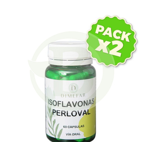 Pack 2x Perloval 60 Cápsulas Dimefar