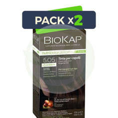 Pack 2x Rapid Delicato 5.05 Castaño Avellana 135Ml Biokap