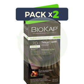 Pack 2x Rapid Delicato 7.00 Rubio Medio Natural 135Ml Biokap