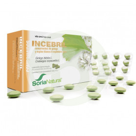 Comprimidos Ginkgo y Espino blanco (Incebril) Soria Natural