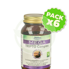Pack 6x Mega Tripto Complex 60 Gélules Dietisa
