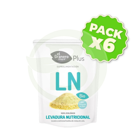 Pack 6x Levadura Nutricional BIO 150Gr. El Granero