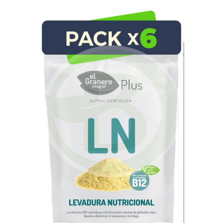 Pack 6x Levadura Nutricional con B12 150Gr. Granero