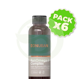 Pack 6x Synomega-3 250Ml. Bonusan