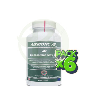Pack 6x Glucosamine Max Ab Complex 120 Cápsulas Airbiotic