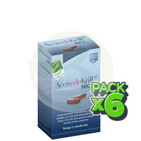 Pack 6x Aceite de Krill 80 Cápsulas 100% Naural