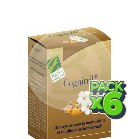 Pack 6x Cognitril 60 Cápsulas 100% Natural