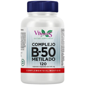 Complexe B50 Méthylé 120 Gélules Vbyotics