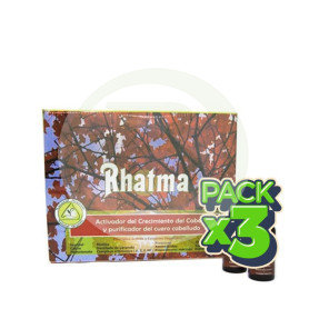 Pack 3x Activador Crecimiento del Cabello 30Ml. Rhatma