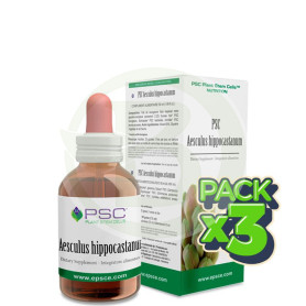 Pack 3x PSC Aesculus Hippocastanum 15Ml. Forza Vitale