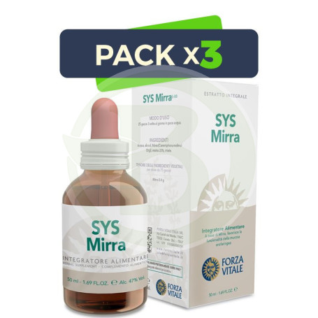 Pack 3x SYS Mirra 50Ml. Forza Vitale