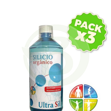 Pack 3x Ultrasil 1Lt. Montstar