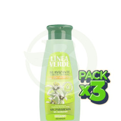 Pack 3x Après-shampooing Cheveux Abîmés 350Ml. Linea Verde