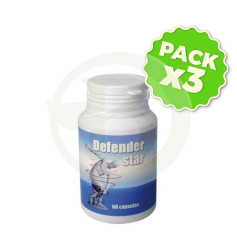 Pack 3x Defender Star avec Lactoferrine 60 Gélules Jellybell