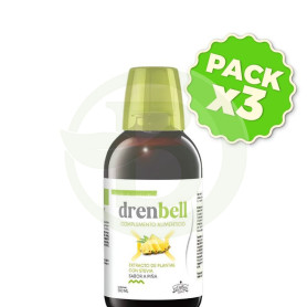 Pack 3x Drenbell 500 Ml Jellybell