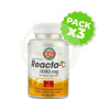 Pack 3x Kal Reacta C 1.000Mg. 60 Comprimidos Kal
