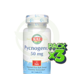 Pack 3x Pycnogenol 60 Comprimés Kal