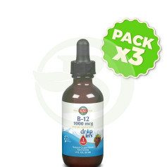 Pack 3x Végétarien B12 1 000 mg. 53Ml. Kal