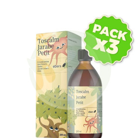 Pack 3x Toscalm Jarabe Petit 250 Ml Ebers