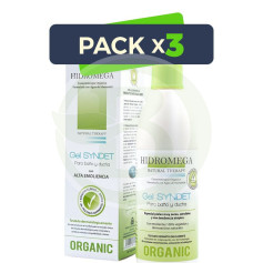 Lot 3x Gel Syndet 400 Ml Hidromega