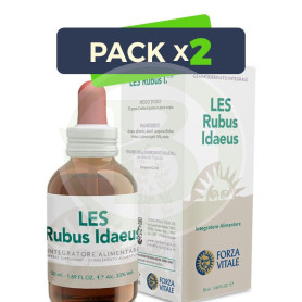 Pack 2x Les Rubus Idaeus (Frambuesa) 50Ml. Forza Vitale