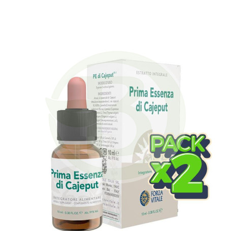 Pack 2x Primera Esencia de Cajeput 10Ml. Forza Vitale