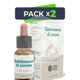Pack 2x Quintaesencia de Limone 10Ml. Forza Vitale