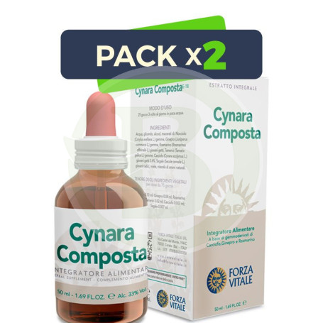 Pack 2x Cynara Composta 50Ml. Forza Vitale