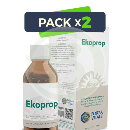 Pack 2x Ekoprop 200Ml. Forza Vitale