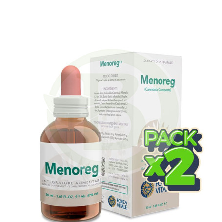 Pack 2x Menoreg 50Ml. Forza Vitale