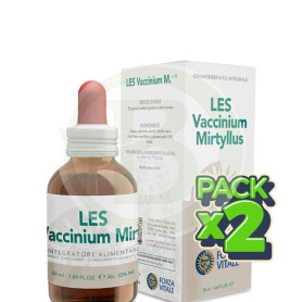 Pack 2x Les Vaccinium Myrtillus (Arándano Negro) 50Ml. Forza Vitale