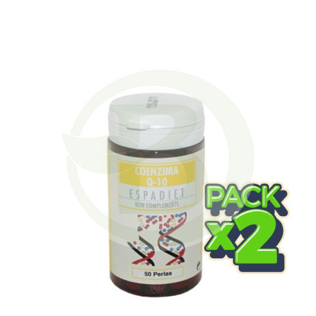 Pack 2x Coenzima Q10 50 Perlas Espadiet