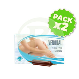 Pack 2x Venodal Plus 20 Viales Montstar