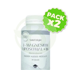 Pack 2x Magnesium 2 Liposomal + B6 90 Gélules Espadiet