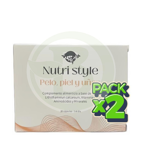 Pack 2x Pelo+Pel+Uñas Nutri Style 30 Capsulas Espadiet