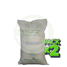 Pack 2x Sales De Magnesio De Baño 10 Kg. Dismag