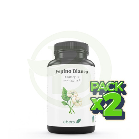 Pack 2x Espino Blanco 60 Comp Ebers