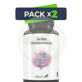 Pack 2x Ácido Hialuronico 50Mg 60 Comprimidos Ebers