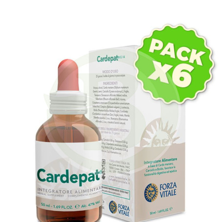 Pack 6x Cardepat 50Ml. Forza Vitale