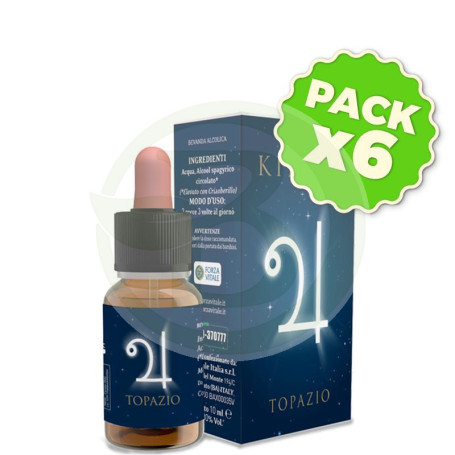 Pack 6x Kimiya Topazio 10Ml. Forza Vitale