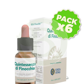 Pack 6x Quintaesencia de Finocchio 10Ml. Forza Vitale