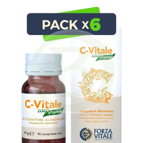 Pack 6x C-Vitale 90 Comprimidos Forza Vitale